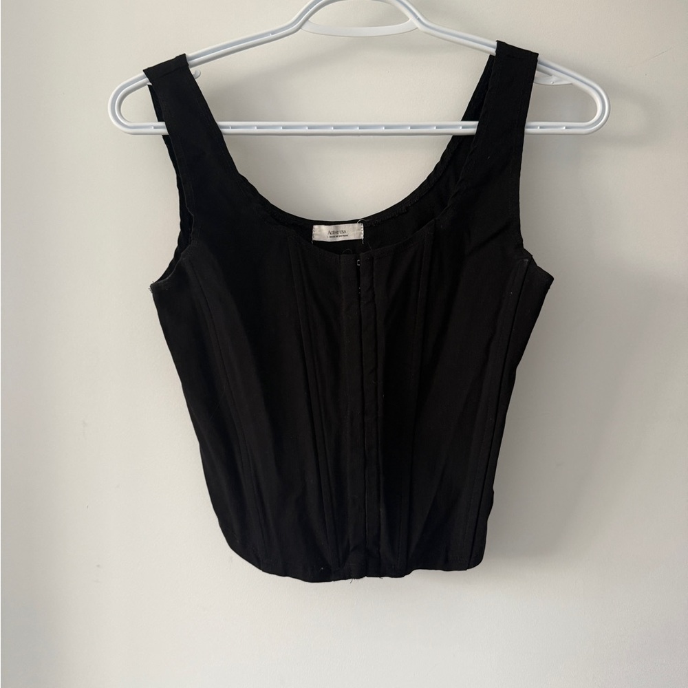 Active USA Elegant Black corset top